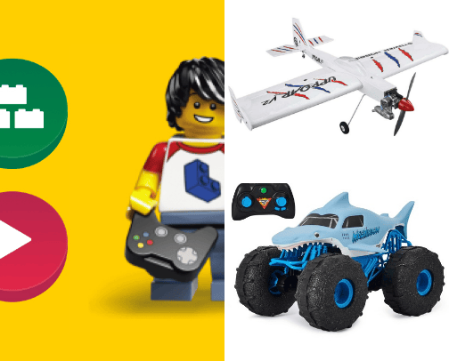 Kid's toy cover photo collage