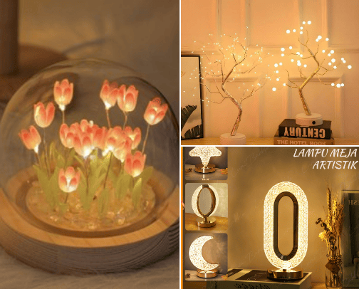 Aesthetic Lamps That Make Your Room Look Magical✨ cover photo collage