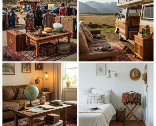 Home Harmony: Living Beautifully cover photo collage