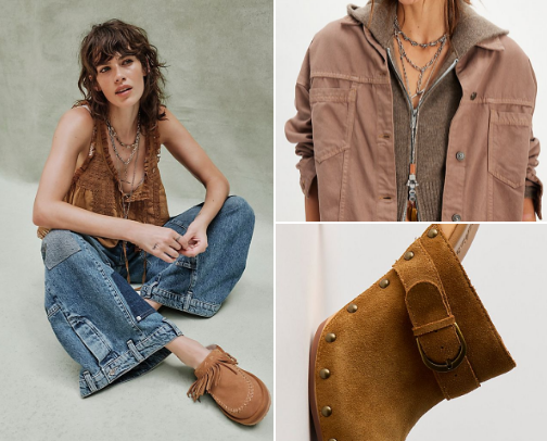 Free People cover photo collage