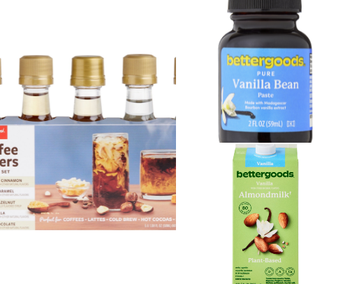 I've perfected the at-home-latte with these ingredients: cover photo collage