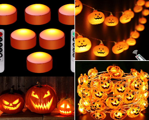 Halloween Essentials: Everything You Need for a Spooky Celebration cover photo collage