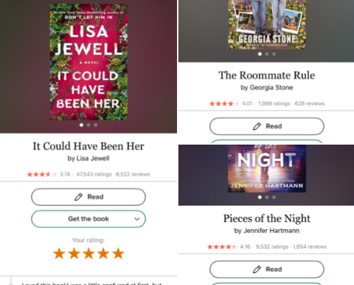 2026 book recommendations! cover photo collage