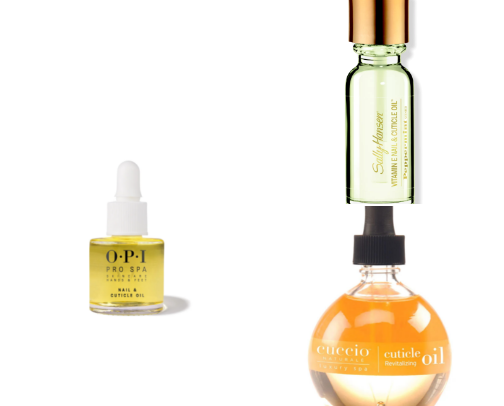 Nail care and products cover photo collage