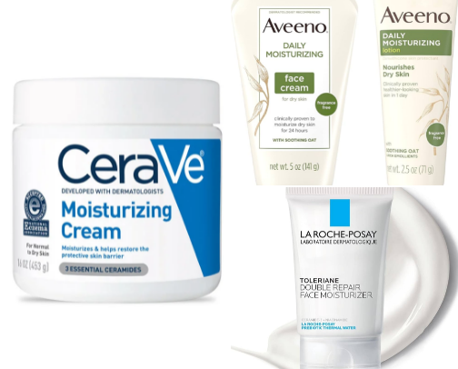 Moisturizing Creams cover photo collage
