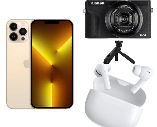 Electronics 🔌📲💻📱📷 cover photo collage
