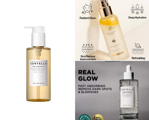 My Skincare Routine - Glowing Skin Made Simple cover photo collage