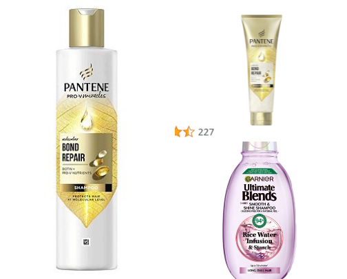 Hair care essentials 🧖‍♀️ cover photo collage