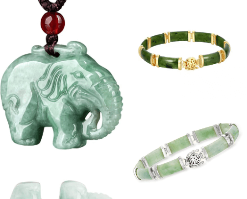 Jade jewelry (and accessories) I absolutely love! cover photo collage