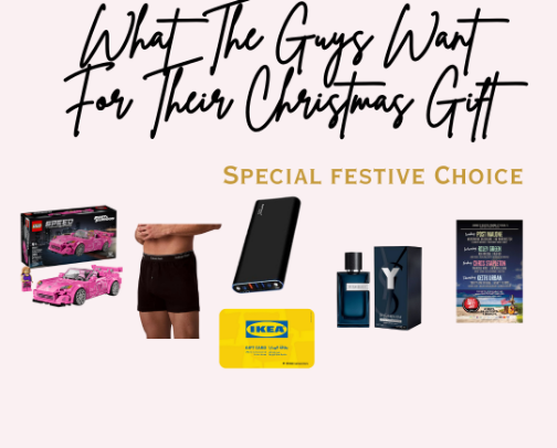 I Did The Survey, And This Is What The Guys Say What They Want For Christmas Gift cover photo collage