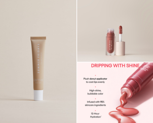 My lip gloss is poppin 💄 cover photo collage