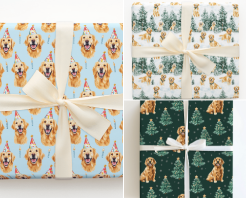 Wrapping Paper cover photo collage