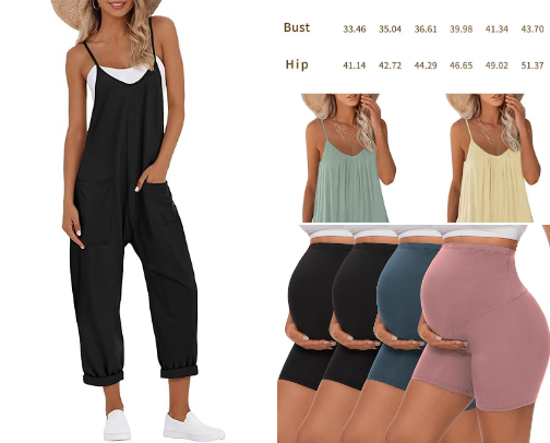 Maternity must haves! cover photo collage