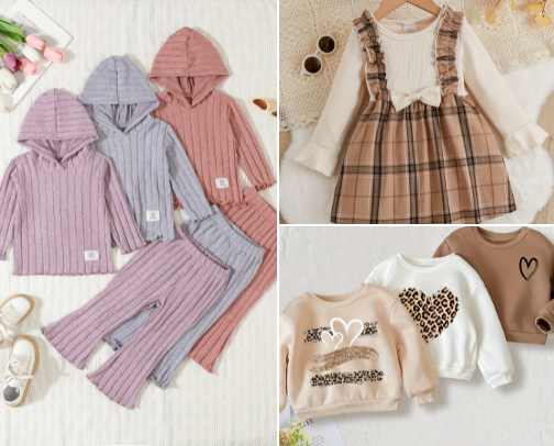 Baby girl Top picks cover photo collage