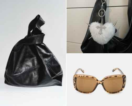What’s in my bag🤍🎱 cover photo collage