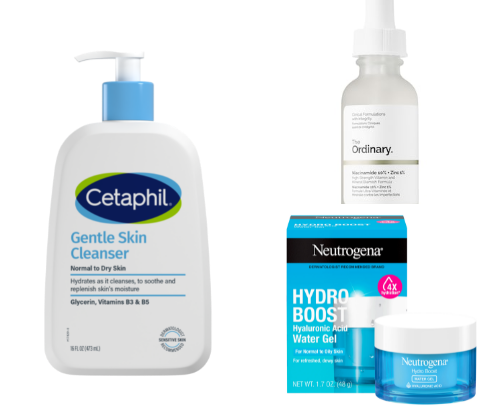 ✨Clear Skin Made Simple – My Skincare Picks for Oily/Acne-Prone Skin cover photo collage