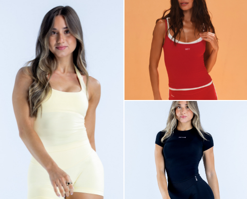 Gym Fashion cover photo collage