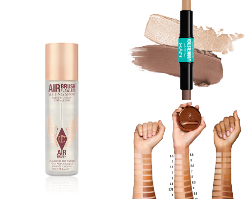 You’re a non-makeup, makeup girlie cover photo collage