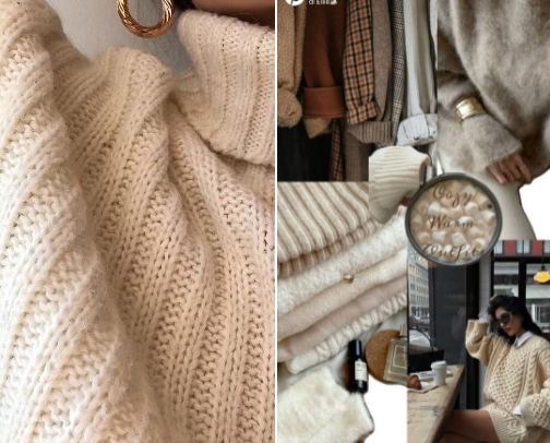 Quality garments for a warm Autumn/Winter 🍂❄️ cover photo collage