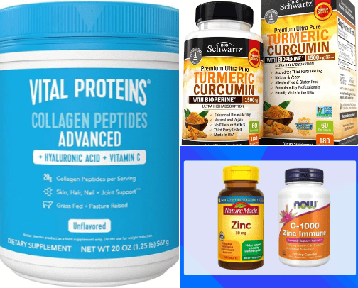 My Health Supplements cover photo collage