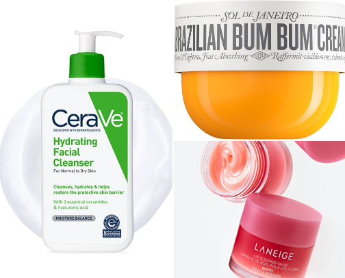 Beauty Products I Keep Rebuying cover photo collage