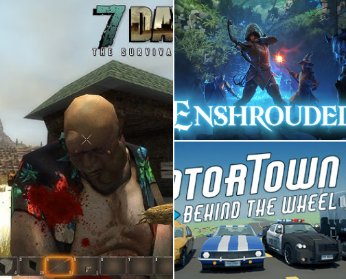 Video Games I Enjoy!! cover photo collage