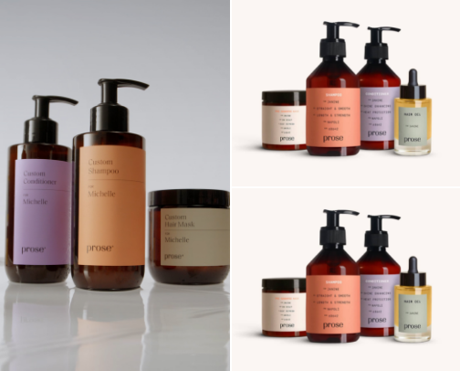 Hair conditioner cover photo collage