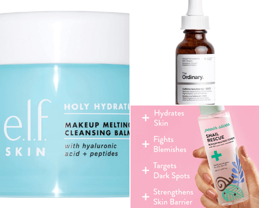 Skin care- my daily routine and faves cover photo collage