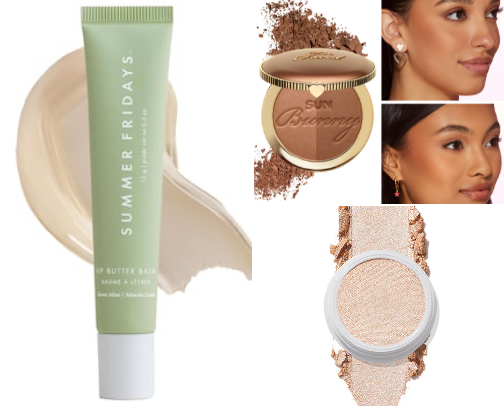 My fav beauty items cover photo collage