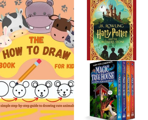 📚 Books I read from childhood till now as a book worm 👩🏽‍🎓🤓 cover photo collage
