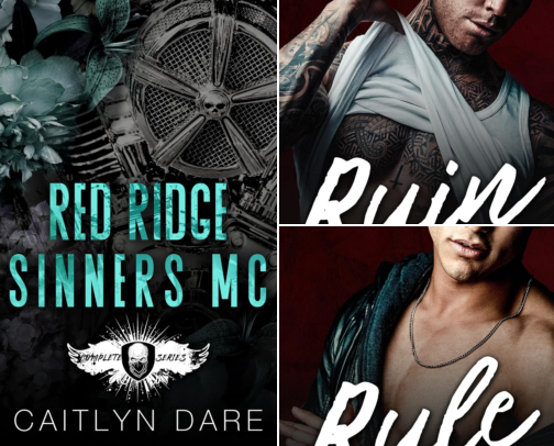 Read Free - Reap: A Dark MC Romance (Red Ridge Sinners MC Book 2) companions cover photo collage