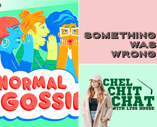 podcasts worth your time cover photo collage