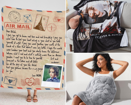 16 Gifts that feel like a warm hug 🫂 for just under $50. cover photo collage