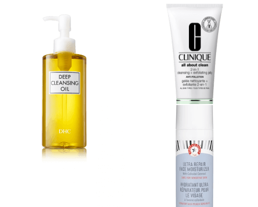 Favorite Skincare cover photo collage