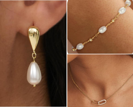 Women’s Gold Jewelry Essentials 👸🏻 cover photo collage