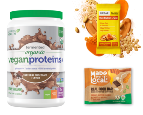 The best tasting (clean) protein & energy bars cover photo collage