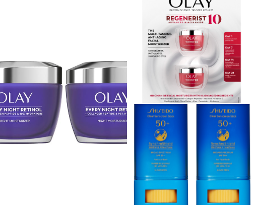 Skin essentials cover photo collage