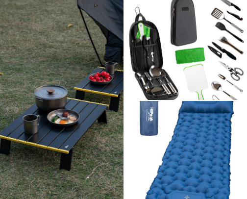 Camping Vibes cover photo collage