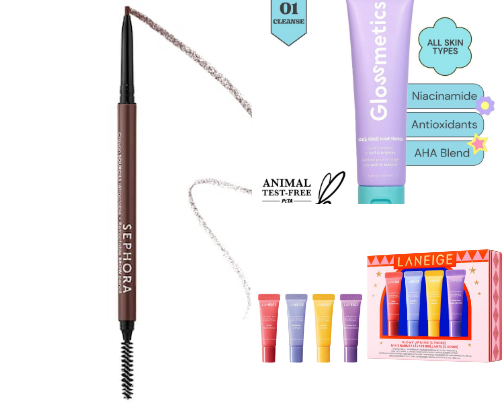 My must have basic beauty products cover photo collage