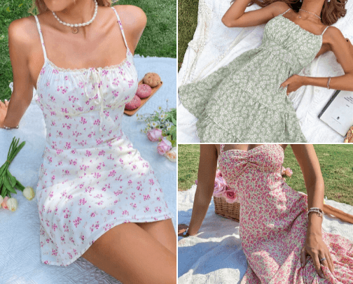 Pretty dresses ☺️ cover photo collage