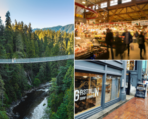 Travel Diaries: Vancouver, Ca cover photo collage