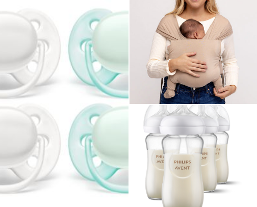 Baby Must-Haves cover photo collage
