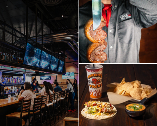 My top College Station food recs cover photo collage