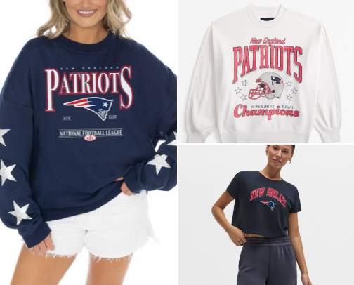 The Cutest Patriots Merch for Women cover photo collage