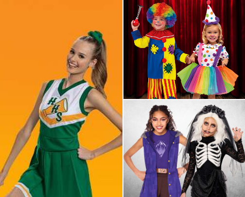 Halloween Costume and Decor cover photo collage