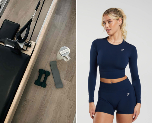 It Girl Approved Gym Essentials🤍 cover photo collage