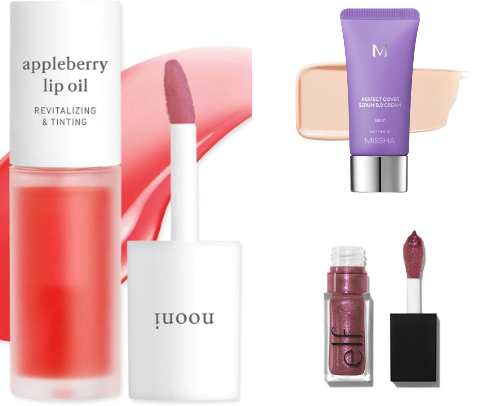 My favorite beauty recs cover photo collage