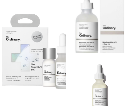 The Ordinary —  Skincare Picks cover photo collage