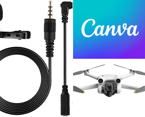 Gadgets we love & use. cover photo collage