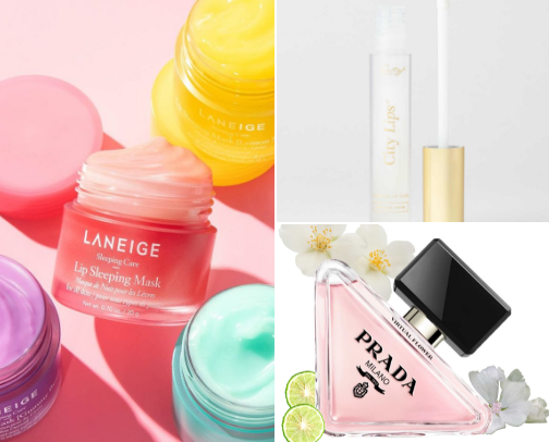 Beauty products I adore cover photo collage